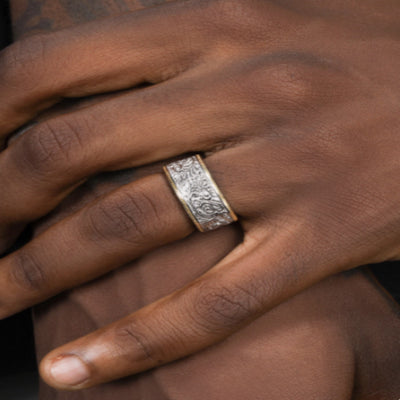 Anillo Arabesco Retro para Mujer - Diseño Nicho Elegante