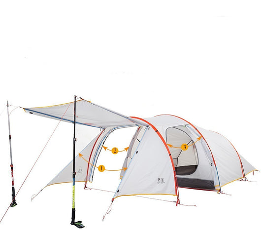 Carpa Túnel Static Nebula Light para 3 Personas - Camping y Montañismo - Image 2