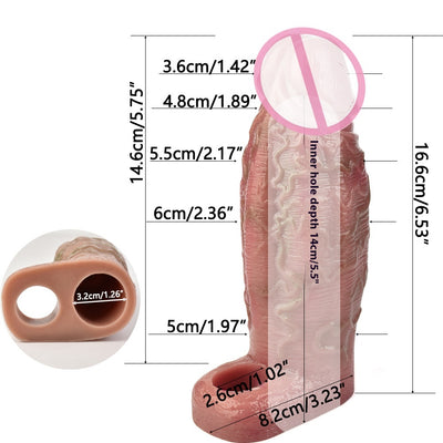 Anillo Potenciador de Silicona Suave - Extensión y Durabilidad para Hombres - Image 10