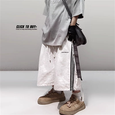 Pantalones Cortos Funcionales Hip-hop Estilo Japonés Tendencia Verano - Image 3