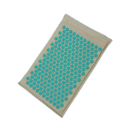 Tapete de Acupresión Loto Algodón y Lino para Yoga y Relajación