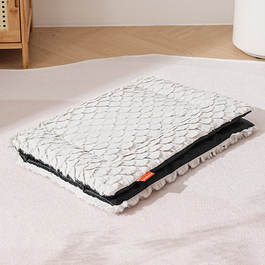 Cama Térmica para Mascotas con Patrón de Escamas - Cojín Cálido para Perros y Gatos - Image 8