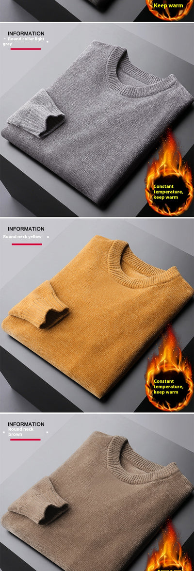 Suéter Térmico Hombre Cuello Alto Manga Larga Otoño Invierno - Image 17