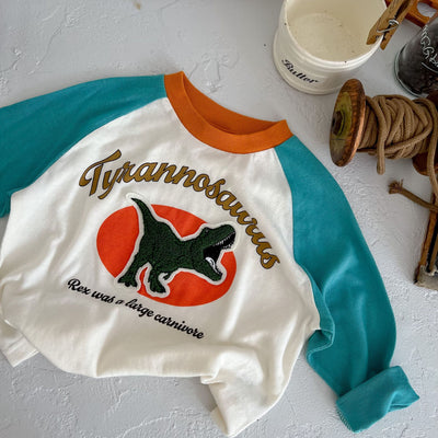 Camiseta Infantil de Manga Larga en Algodón para Primavera y Otoño - Image 18