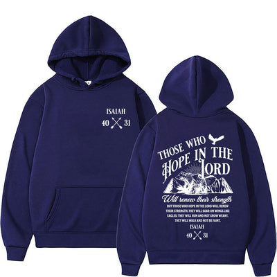 Sudaderas con Estampado de Letras Cristianas Jesús para Hombre y Mujer - Image 7