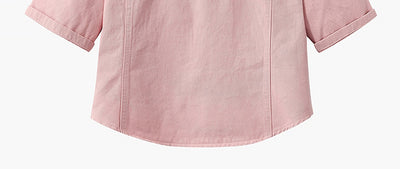 Conjunto de 3 Piezas: Chaqueta Denim de Colores con Tirantes Integrados y Jeans - Image 12