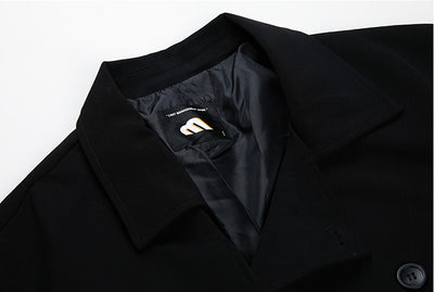 Abrigo Ejecutivo Británico Versión Coreana para Hombre - Image 7