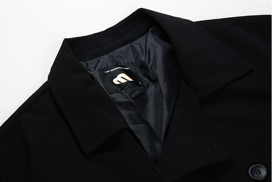 Abrigo Ejecutivo Británico Versión Coreana para Hombre - Image 7