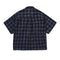 Camisa Cuadros Corduroy Manga Corta Suelta Unisex