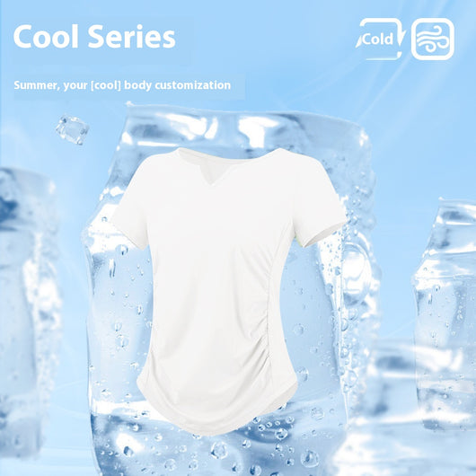 Playera Deportiva Ajustada de Secado Rápido con Control Abdominal - Image 9