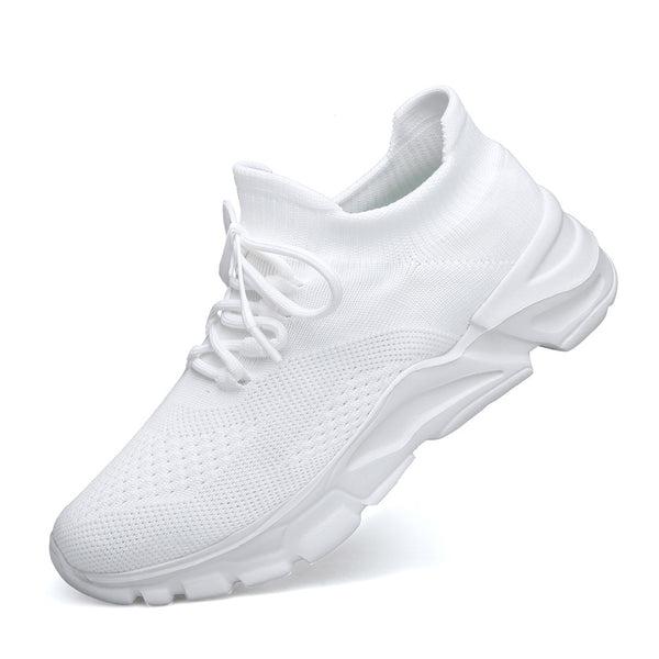 Zapatos Deportivos Flyknit Transpirables - Suela Suave y Ligera para Adultos Mayores - Image 5