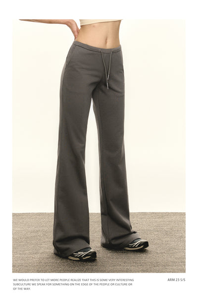 Pantalones Yoga Cintura Baja Retro para Mujer - Comodidad Casual - Image 14