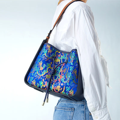 Bolso de Cuero Genuino Estilo Minimalista Lujo - Gran Capacidad - Image 3