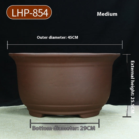 Maceta Cerámica Púrpura Grande 60cm para Árboles y Plantas Antiguas - Image 9