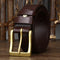Cinturón de Cuero Premium con Hebilla Pin - Estilo Casual Minimalista