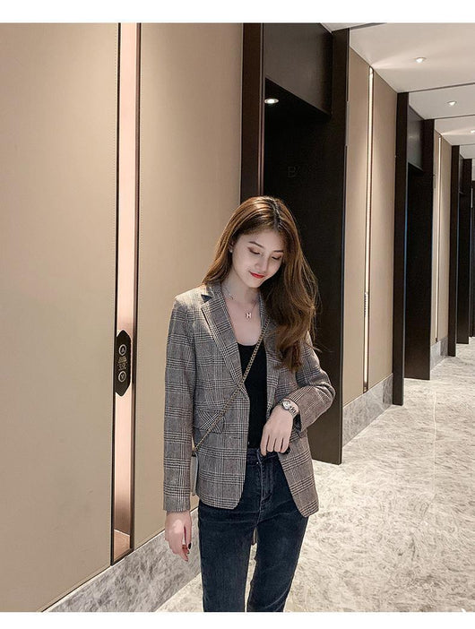 Blazer Corto Coreano para Mujer - Primavera y Otoño - Image 6