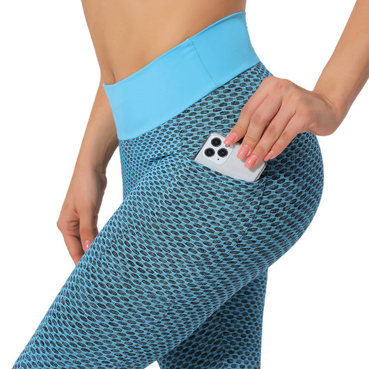 Pantalones de Yoga Cortos y Ajustados Efecto Durazno - Image 77