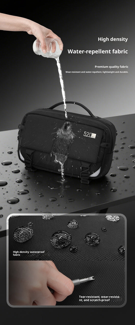 Bolsa Crossbody Impermeable de Gran Capacidad para Hombre - Image 13