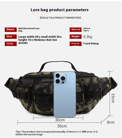 Bolsa de Cintura Multifuncional Impermeable para Hombre - Image 41