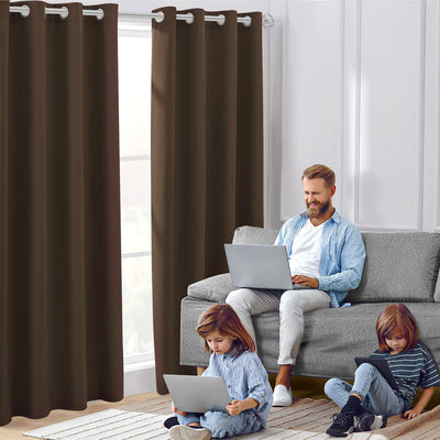 Cortinas Modernas Térmicas Bloqueadoras de Luz - Tela Gruesa Opaca Aislante - Image 15