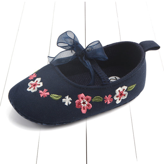 Zapatillas de Bebé con Bordados y Banda Elástica - Image 3