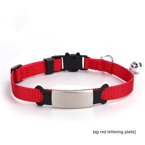 Collar para Gato de 8 Colores con Hebilla Desmontable