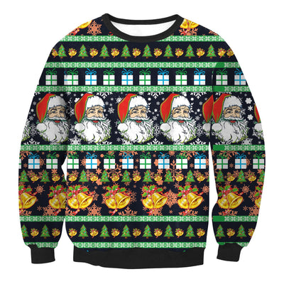 Suéter Navideño Divertido Santa y Elfo para Hombre y Mujer - Image 8