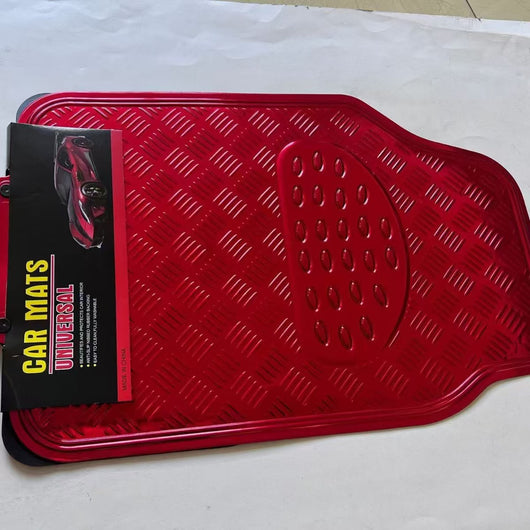 Tapete Automotriz de Aluminio Antideslizante Impermeable Universal - Image 9