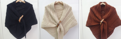 Poncho Triangular de Cuero Hueco Estilo Coreano - Abrigo Elegante de Color Liso - Image 13