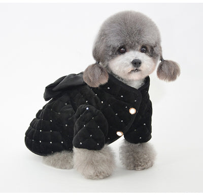 Abrigo de Algodón para Mascotas con Forro de Terciopelo - Calidez y Confort - Image 11