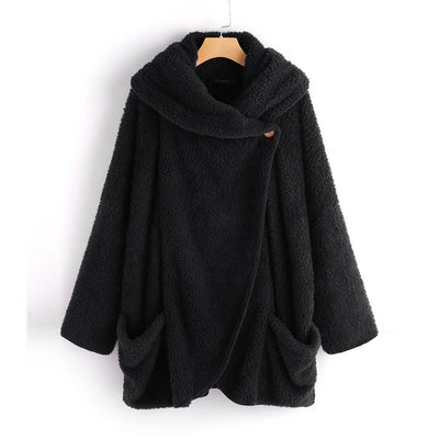 Cardigan Oversized con Cuello Solapa y Mangas Murciélago - Image 4