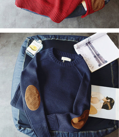 Suéter Retro Japonés de Color Sólido Estilo Coreano para Hombre - Image 14