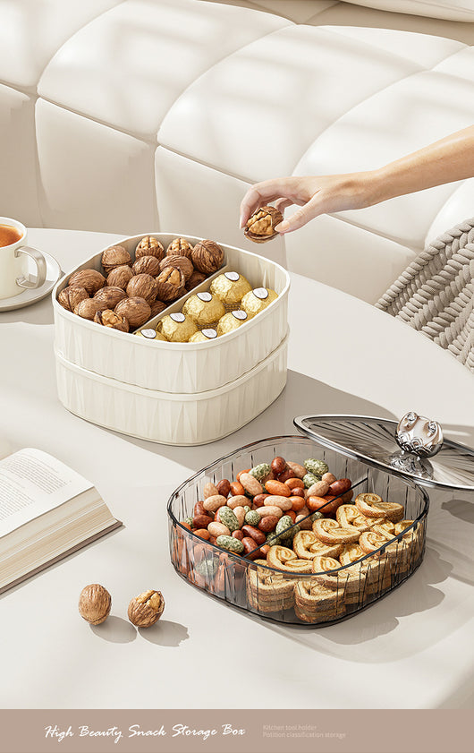 Bandeja Elegante de Frutas Deshidratadas para Mesa de Centro - Image 21