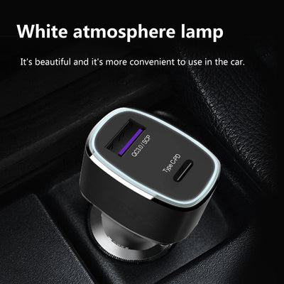 Cargador de Auto Dual USB TYPE C con PD y QC 3.0 - Image 13