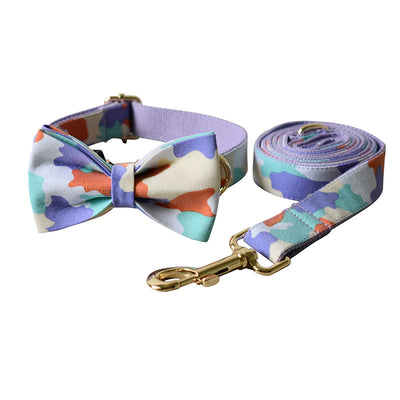 Collar Arnés para Perro con Diseño Camuflaje Púrpura y Hebilla Metálica - Image 19