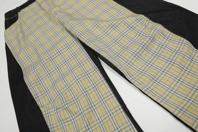 Pantalones Casuales Color Block Hombre - Corte Medio Moderno y Juvenil - Image 10