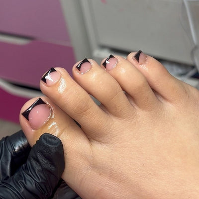 Uñas Francesas de Verano Listas para Usar - Image 3