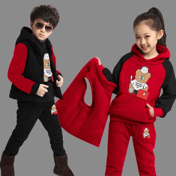 Conjunto Deportivo Casual para Niños - Set de 3 Piezas