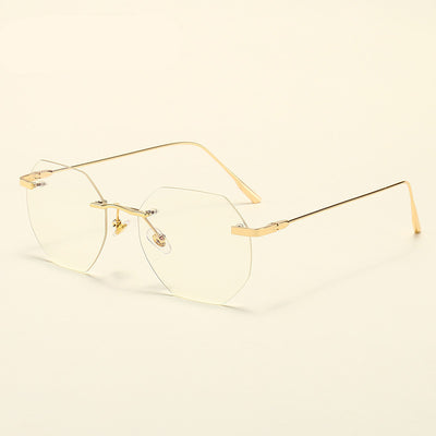 Gafas Sin Marco Doradas - Diseño Elegante para Hombre - Image 11