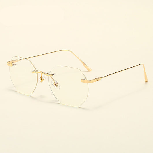 Gafas Sin Marco Doradas - Diseño Elegante para Hombre - Image 11