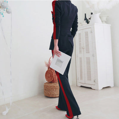 Blazer Ejecutivo Doble Botonadura Ajustado para Mujer - Image 5