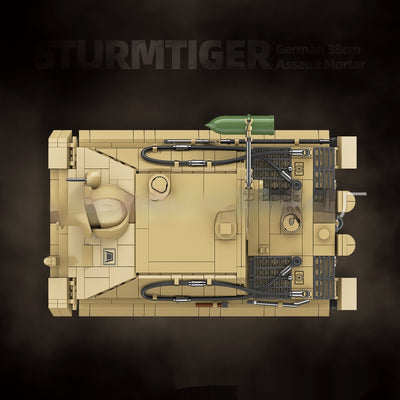 Tanque Militar de Bloques de Construcción Compatible con Minifiguras - Image 5