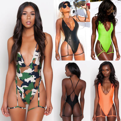 Traje de Baño Enterizo Elegante para Primavera y Verano - Image 13