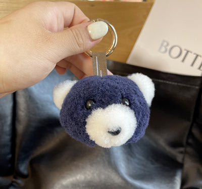 Llavero Peluche Oso de Lana Real - Accesorio Adorable para Auto - Image 15