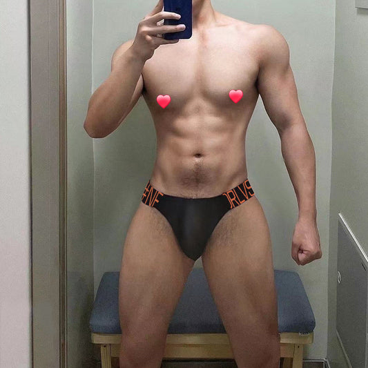 Calzoncillos Deportivos Hombre Algodón Puro Cintura Baja Sin Costuras