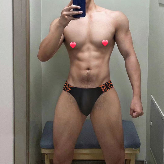 Calzoncillos Deportivos Hombre Algodón Puro Cintura Baja Sin Costuras