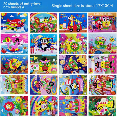 Pegatinas 3D Impresas Creativas para Niños - Image 5