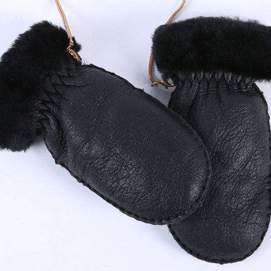 Guantes de Lana de Oveja para Niños - Calidez y Grosor Premium - Image 4