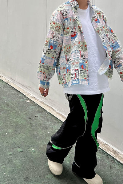 Pantalones de Rendimiento con Cierre Oculto y Detalles en Contraste - Image 10
