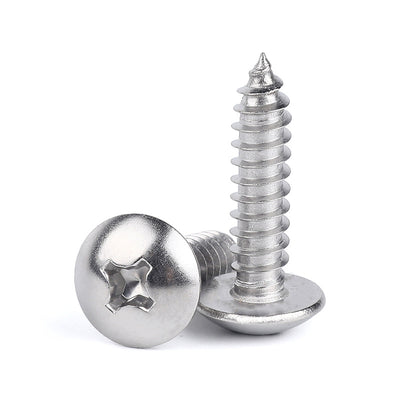 Tornillo Autorroscante de Acero Inoxidable Cabeza Ancha Tipo Champiñón - Image 77
